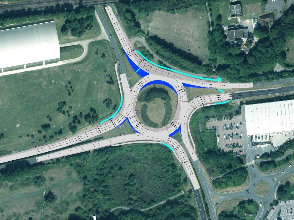 Thornycroft Roundabout